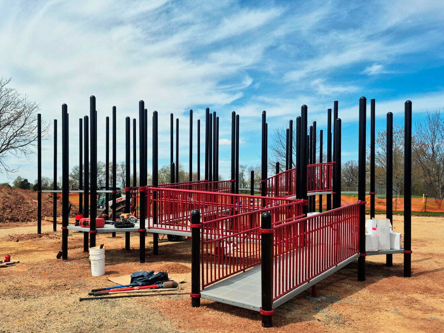 limerick-accessible-playground-ramp-installation